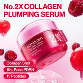 numbuzin Rose Serum with Collagen and Double Plumping Skin (30ml)
